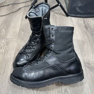 Danner Acadia 8" Boots Men 10.5D Black Leather Gore-Tex Vibram Sole USA 21210